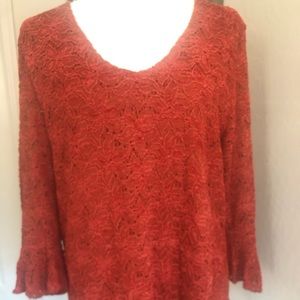 NWT Brittany Black Woman Lace Top